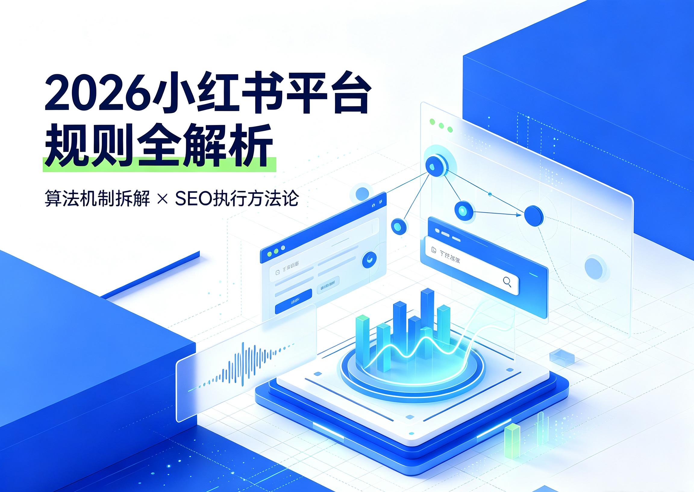 2026小红书平台规则全解析：算法机制拆解与SEO执行方法论